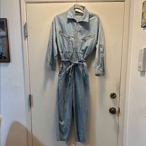 Women's Denim Jumpsuit